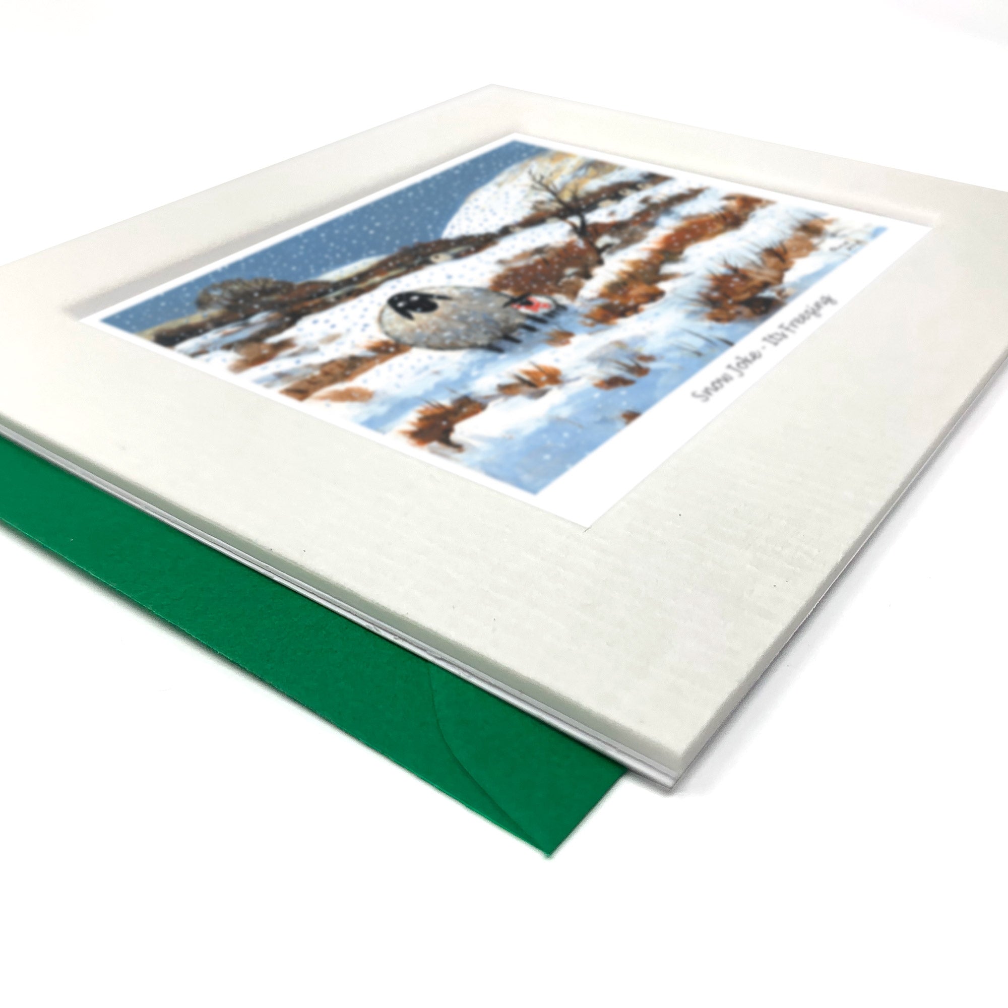 Snow Joke - It's Freezing Greeting Card