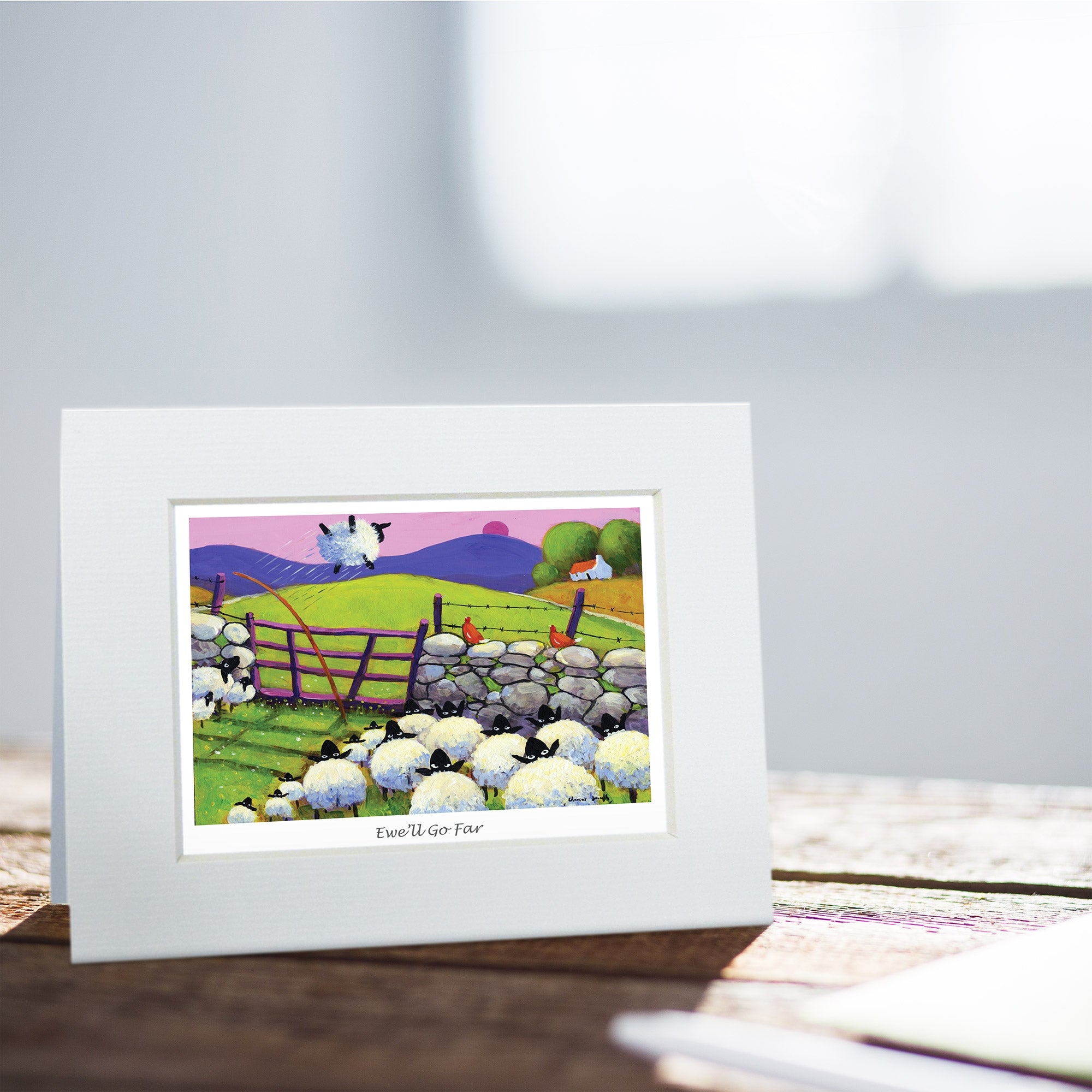 Ewe'll Go Far Greeting Card