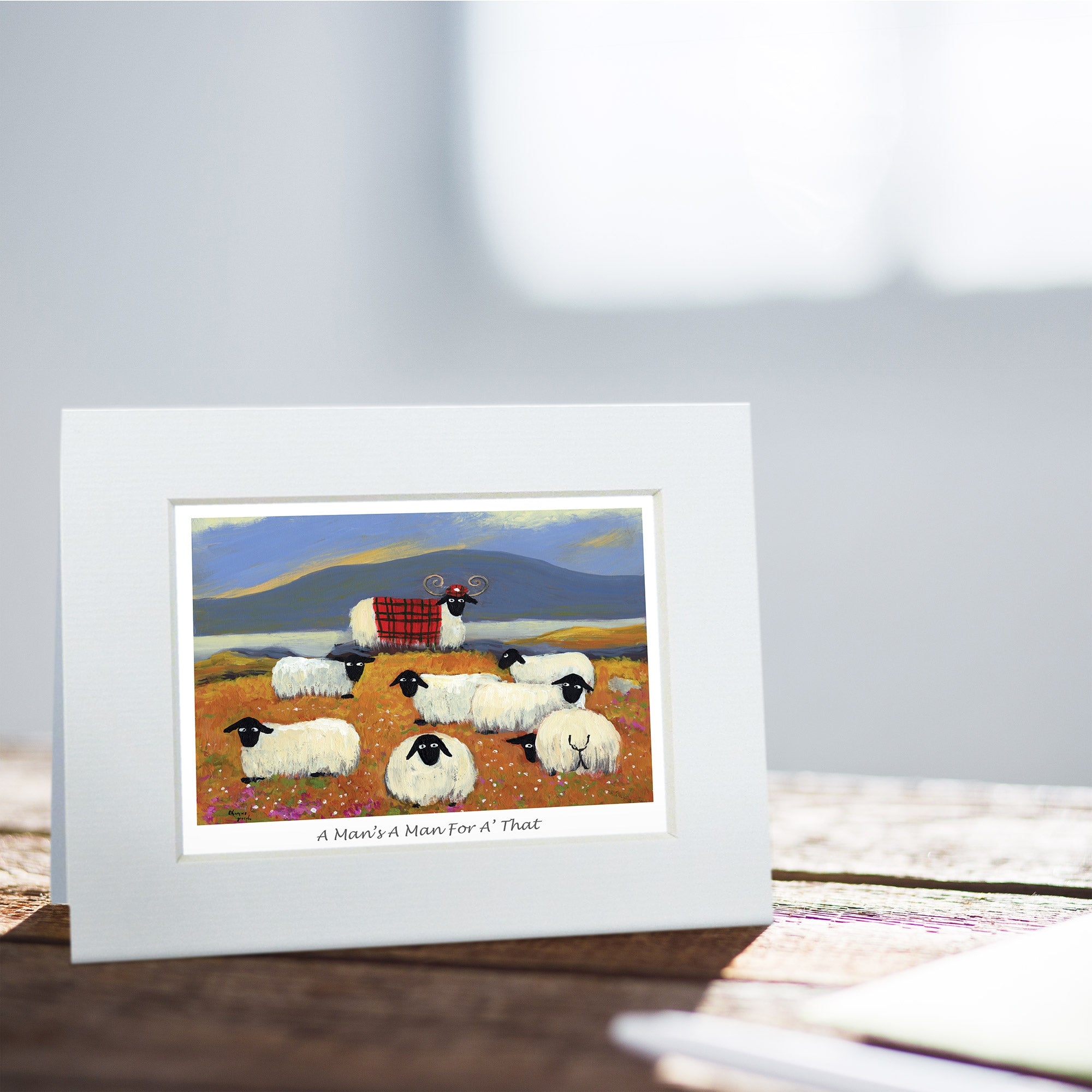 A Man's A Man For A' That Greeting Card