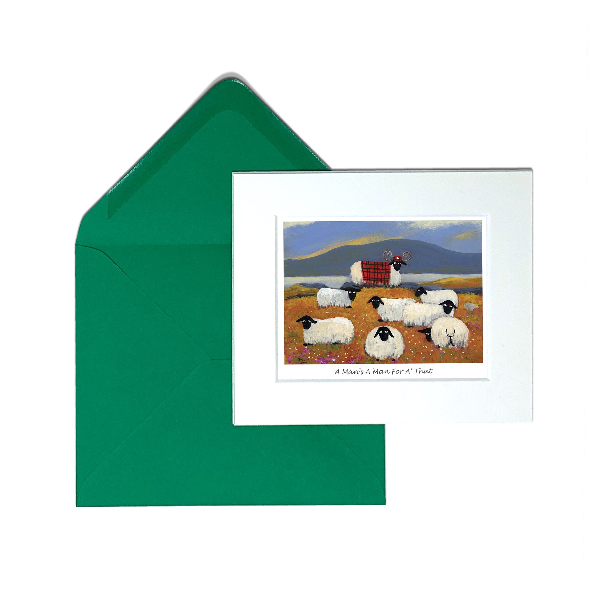 A Man's A Man For A' That Greeting Card