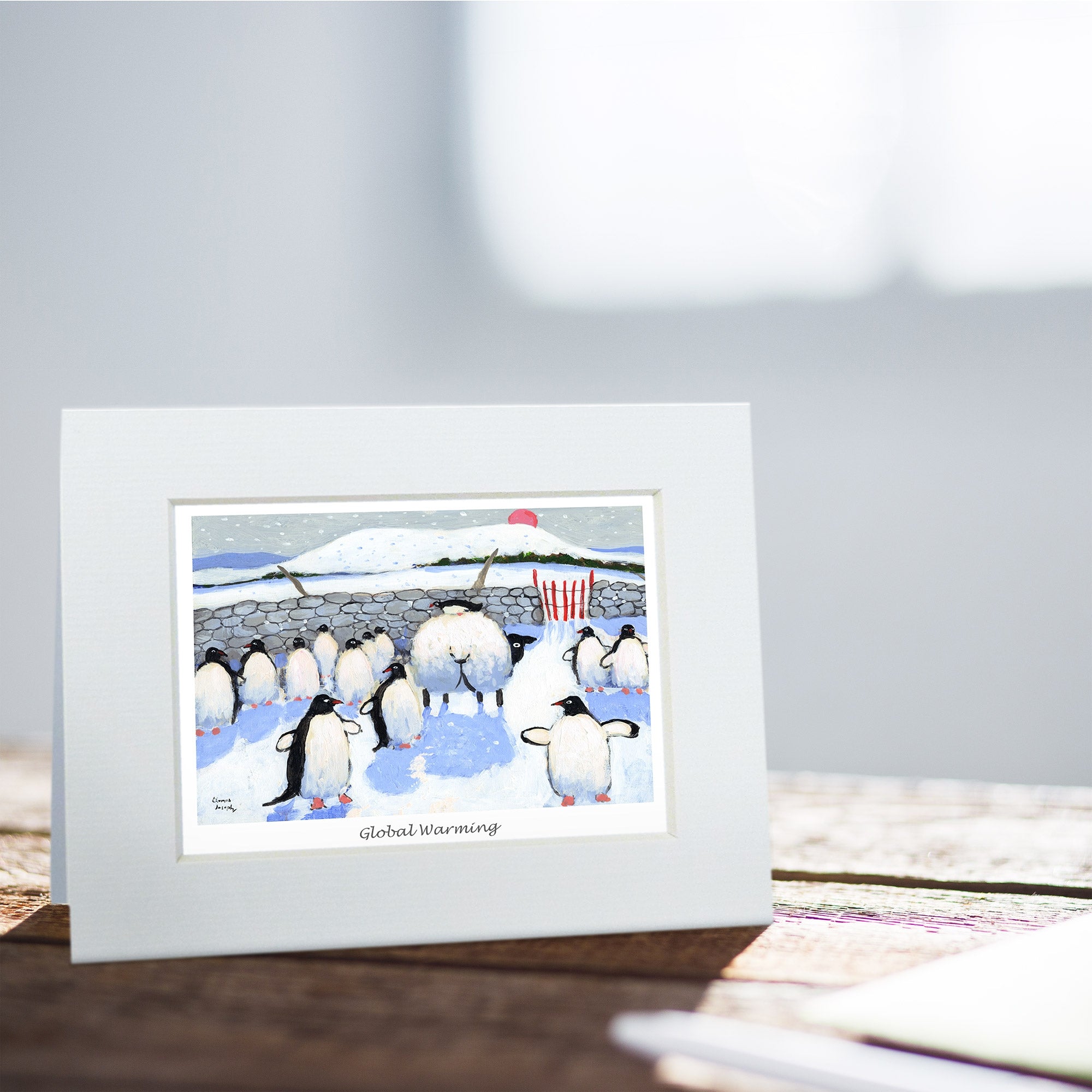 Global Warming Greeting Card