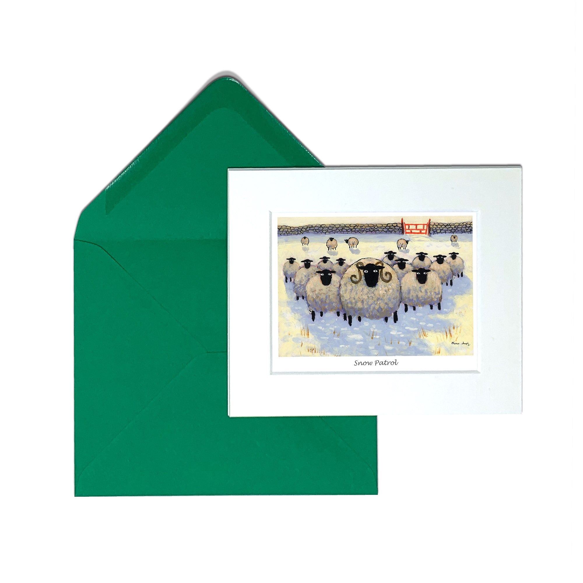 Snow Patrol Greeting Card