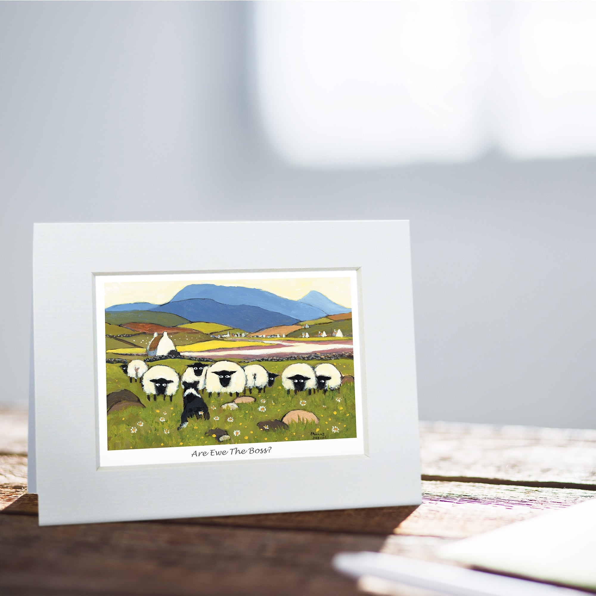 Are Ewe The Boss Greeting Card