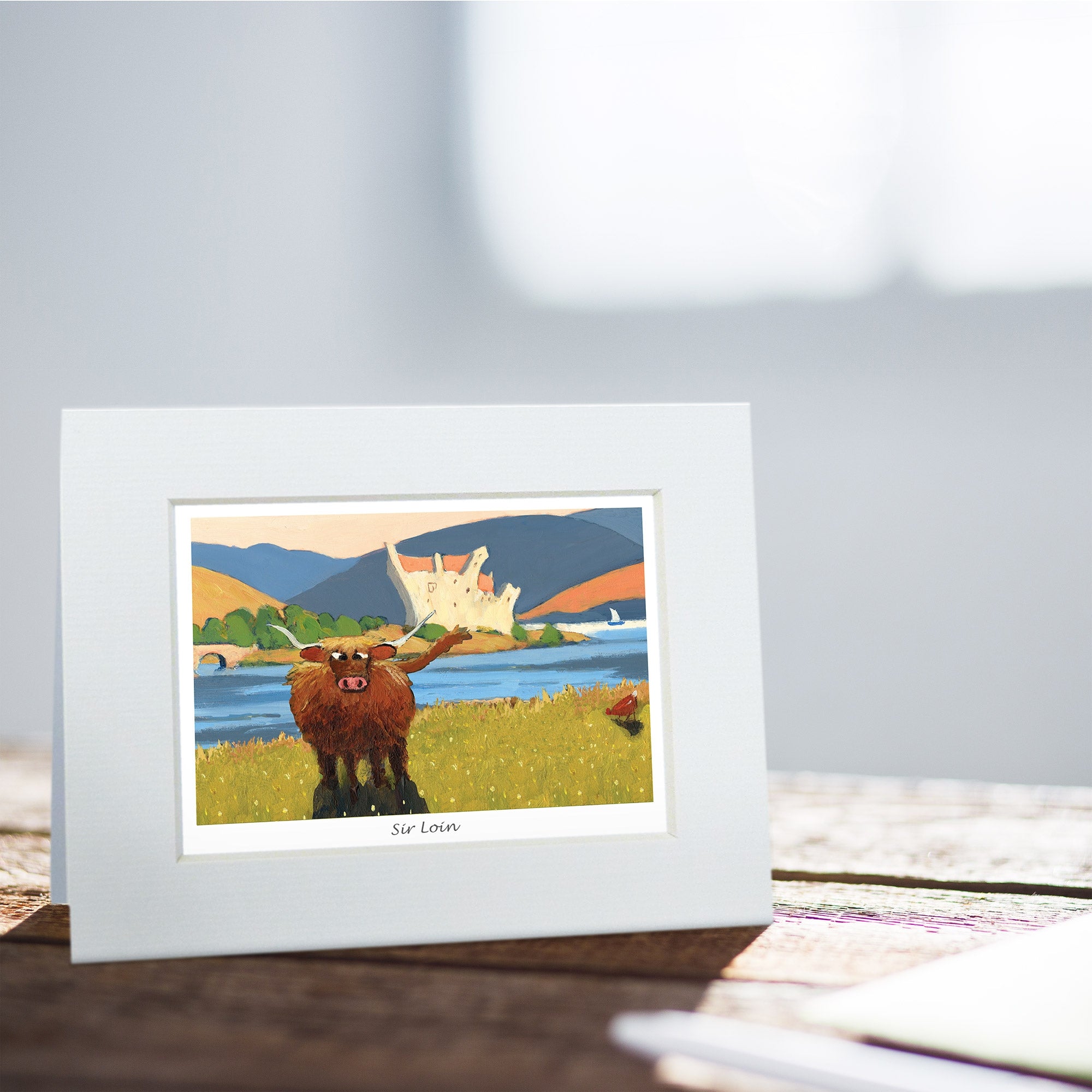 Sir Loin Greeting Card