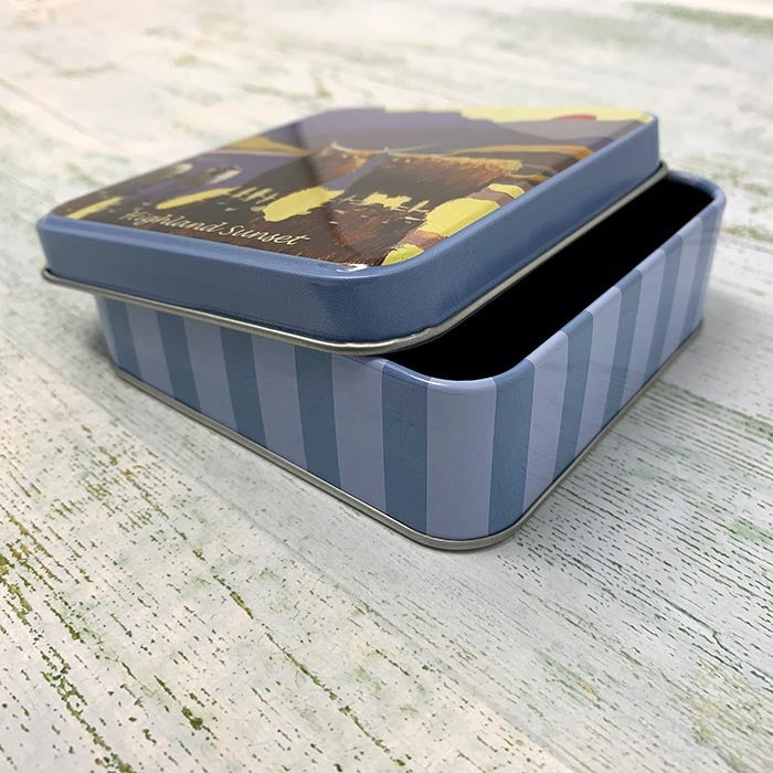 Highland Sunset Fudge Tin