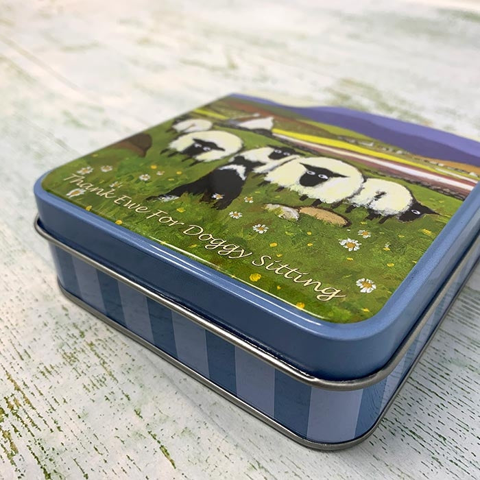 Thank Ewe For Doggy Sitting Sweet Tin