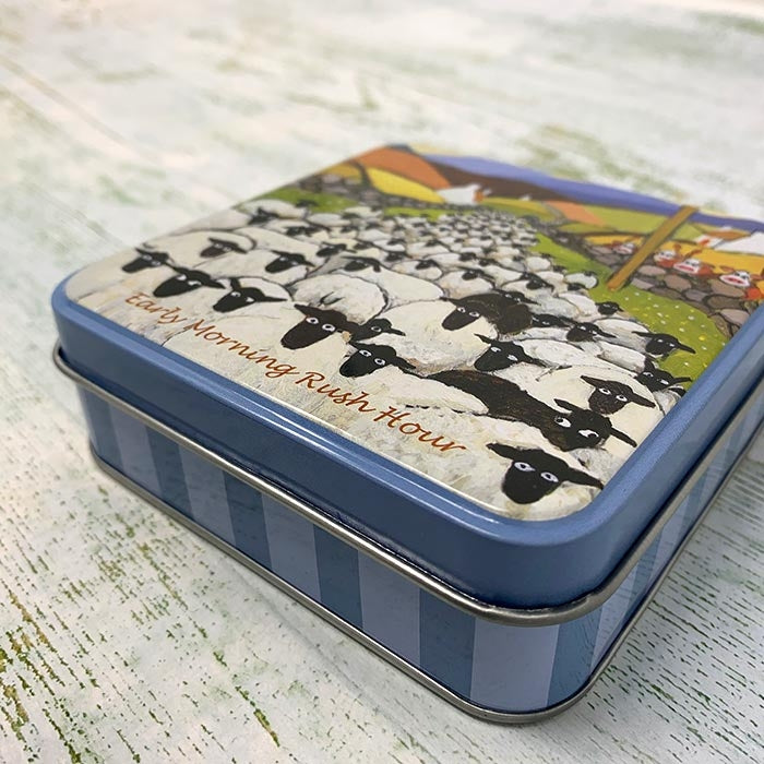 Early Morning Rush Hour Fudge Tin
