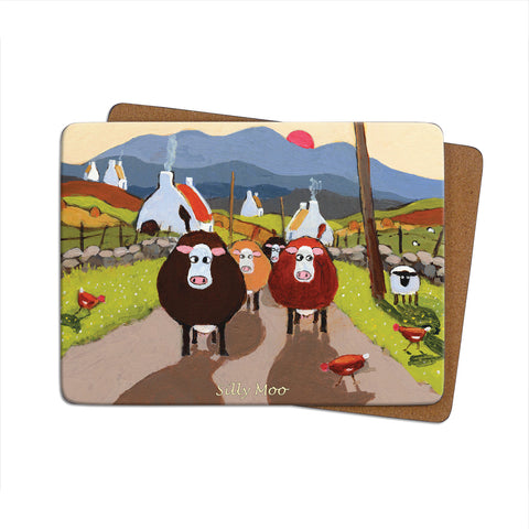 Silly Moo Single Table Mat