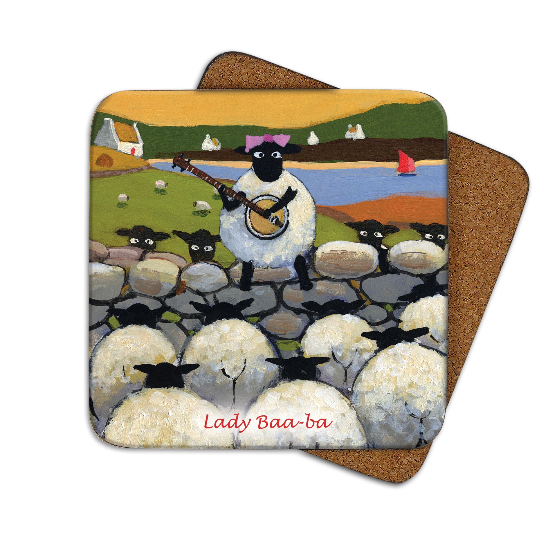 Lady Baa-ba Coaster