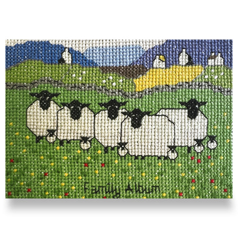 Family Album Cross Stitch Kit