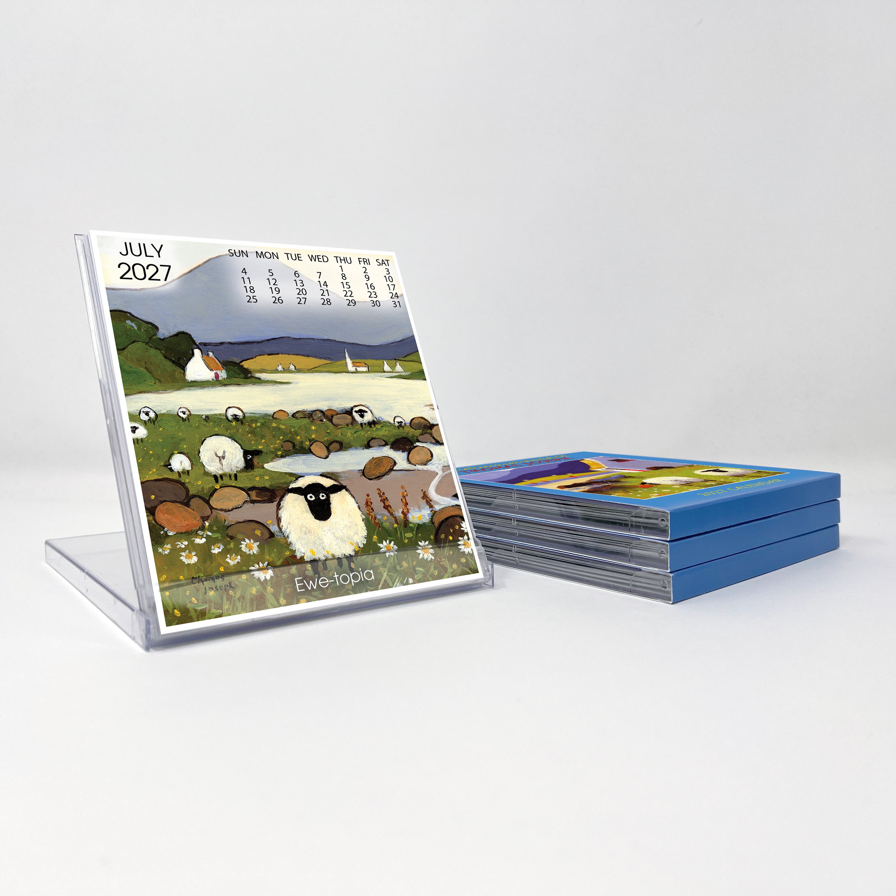 2027 Desk Calendar Special Offer - Pack of 4