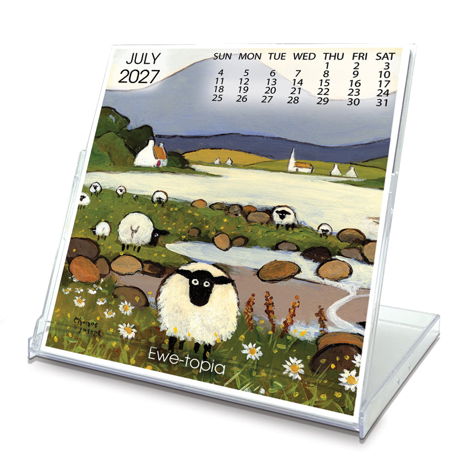 2027 Desk Calendar Special Offer - Pack of 4