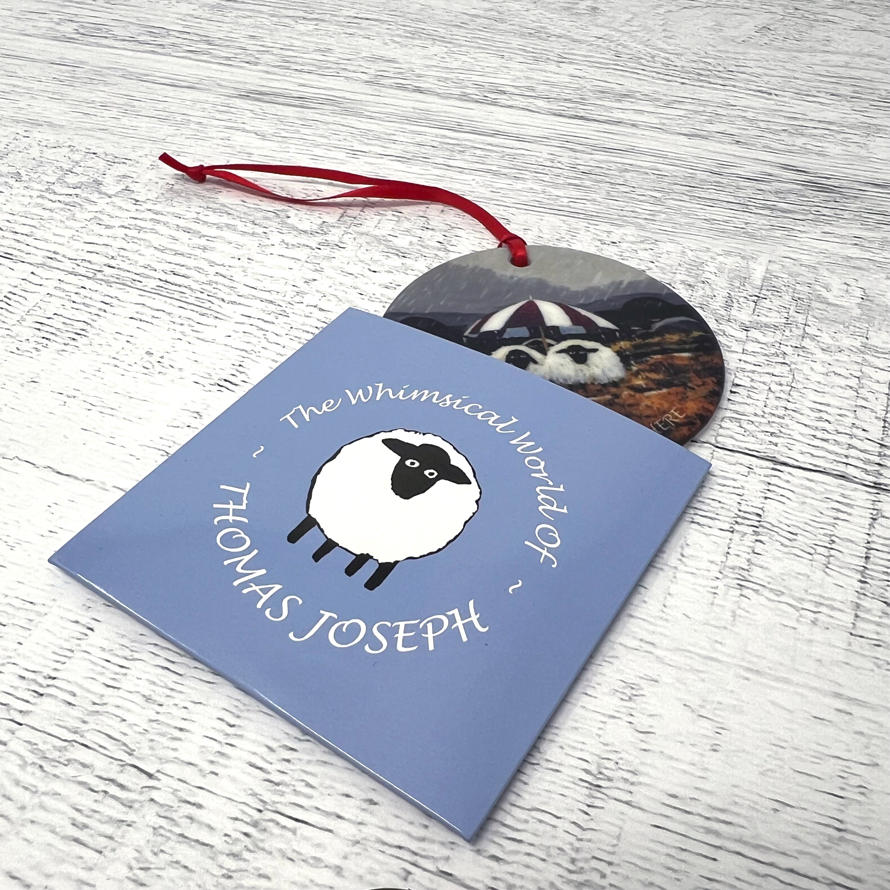 Wish Ewe Were Here Decorative Hanging Disk