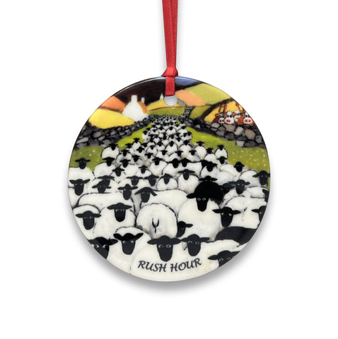 Rush Hour Decorative Hanging Disk