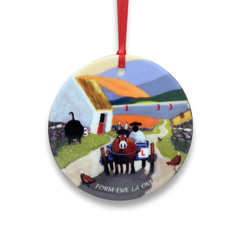 Form-ewe-la One Decorative Hanging Disk