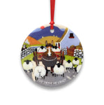 Ewe Drive Me Crazy Decorative Hanging Disk