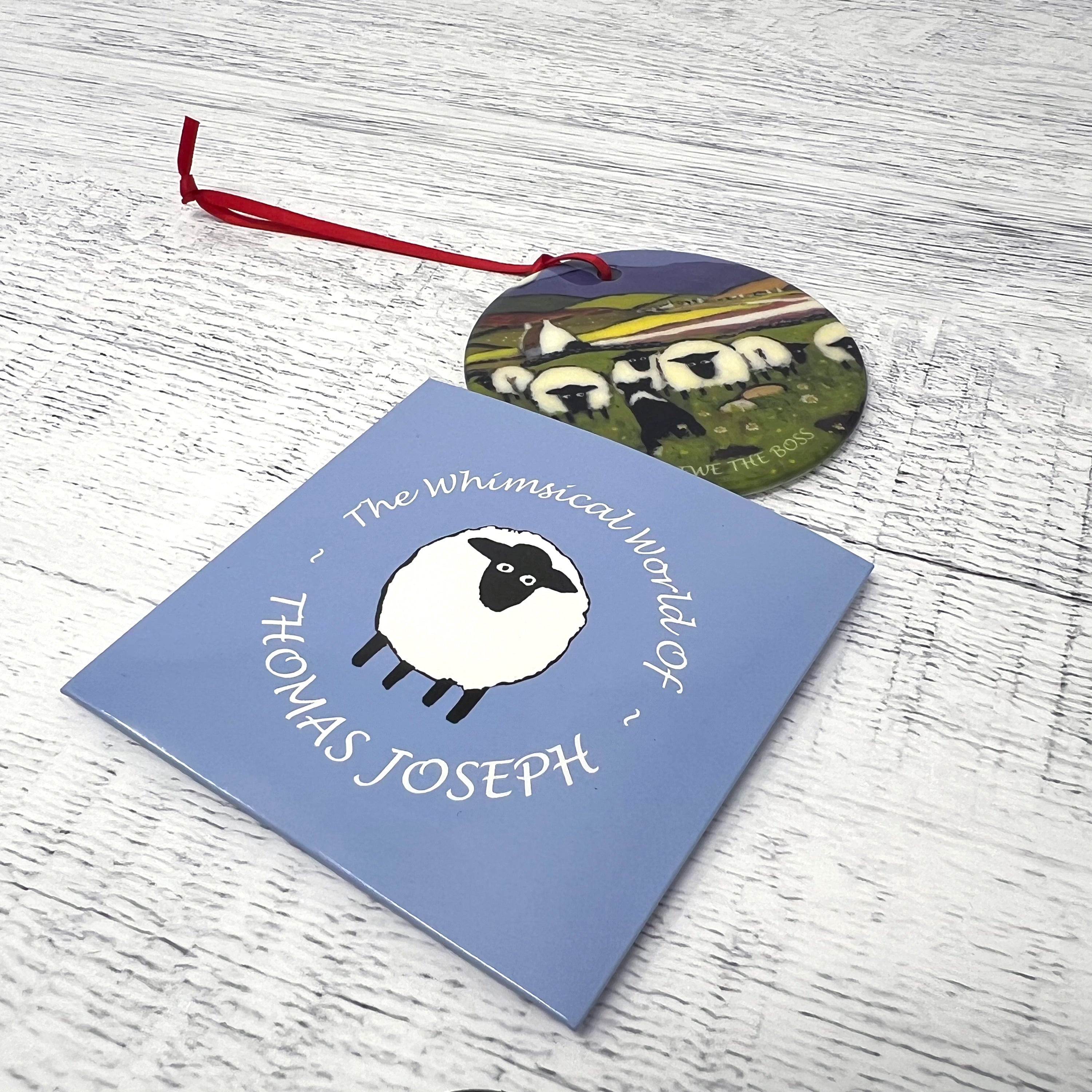 Are Ewe The Boss Decorative Hanging Disk