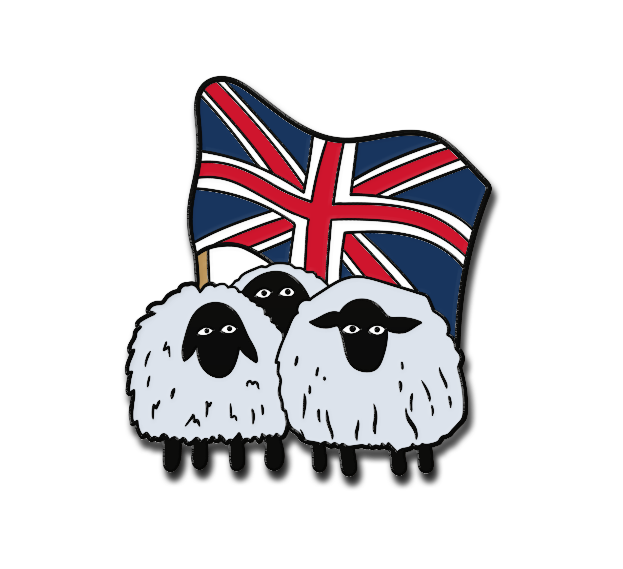 British Flag Enamel Pin