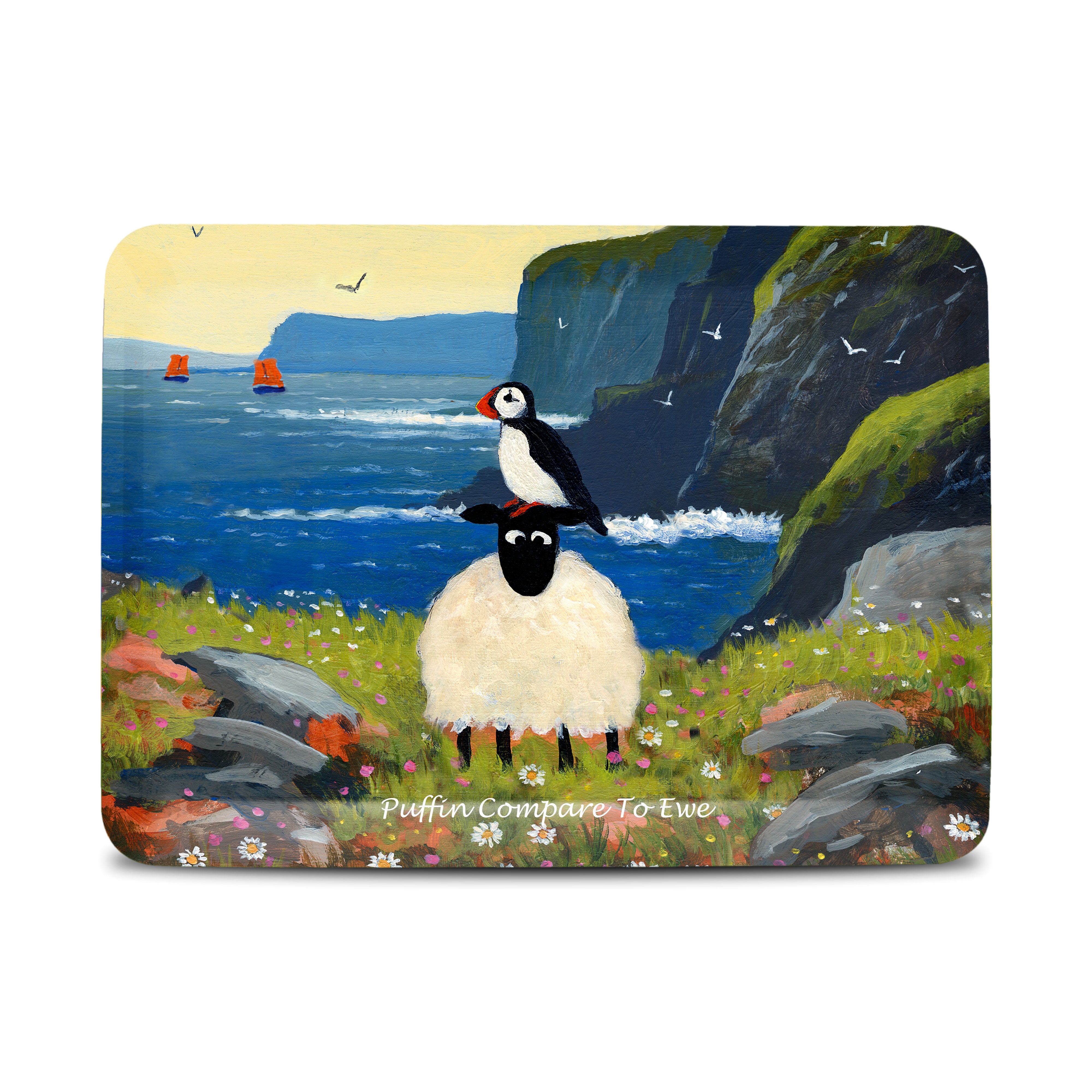 Puffin Compares To Ewe Tray