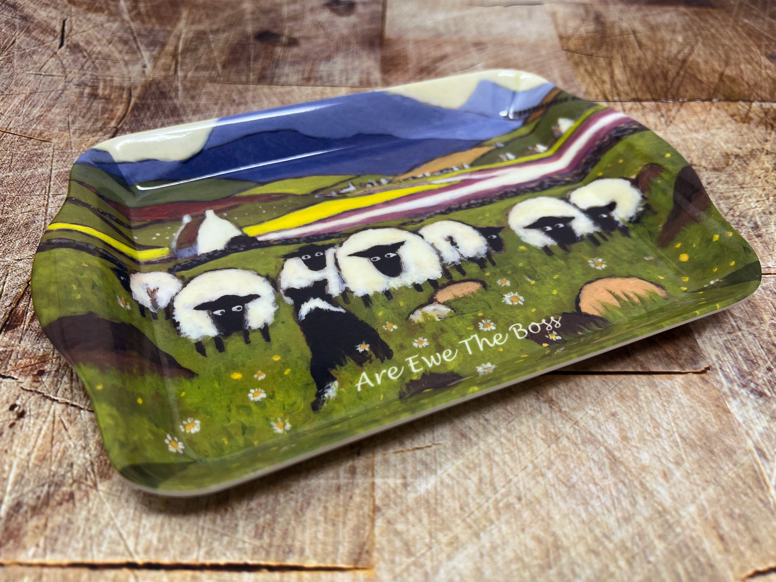 Are Ewe The Boss Scatter Tray