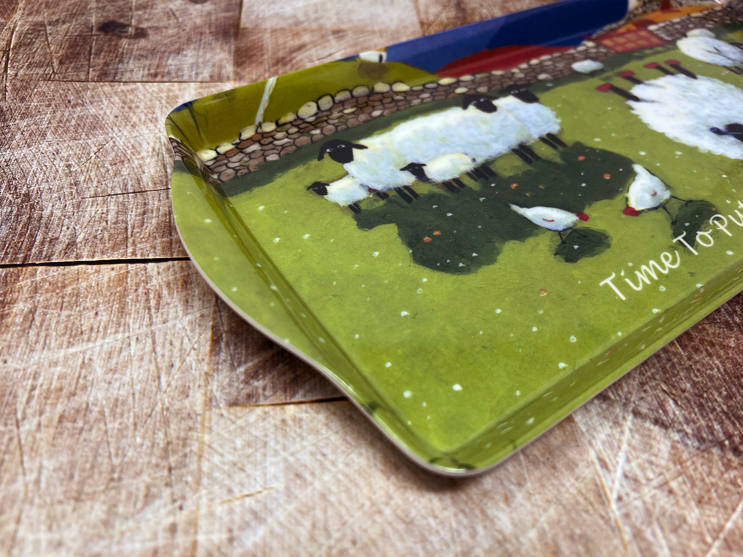 Time To Put Ewer Feet Up Medium Serving Tray