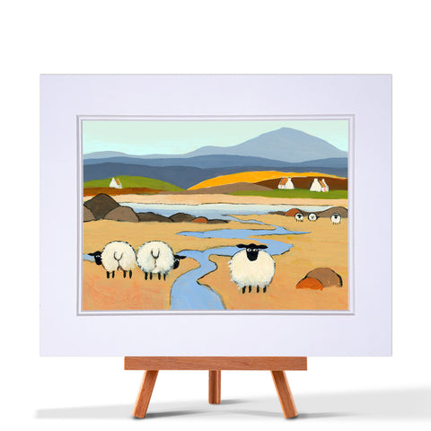 Ewe Are My Sunshine Mounted Print