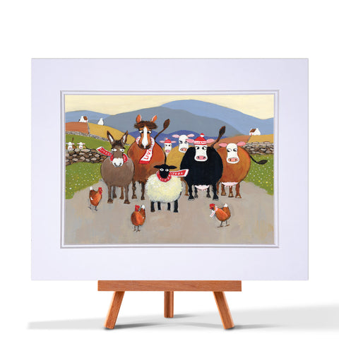 Ewe'll Never Walk Alone Mounted Print