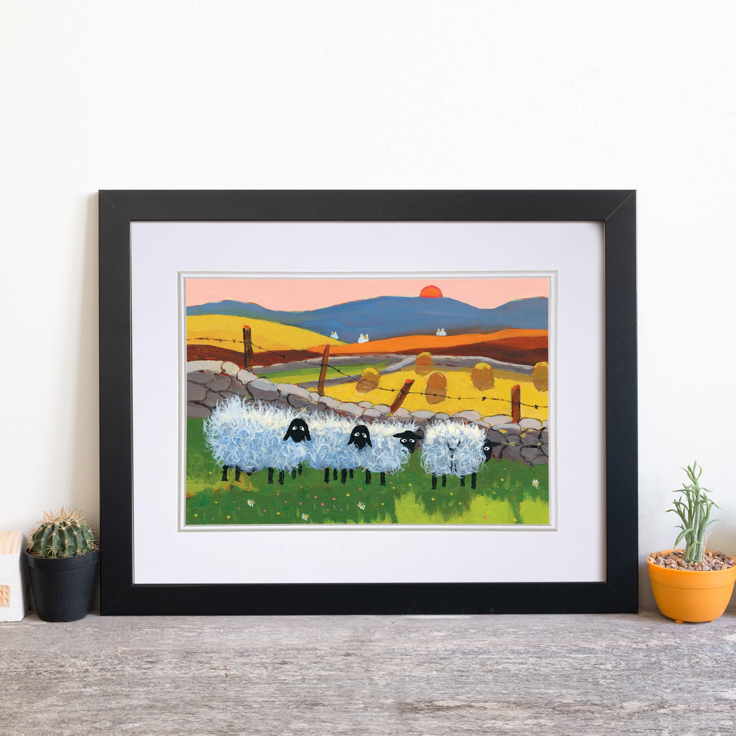 Baaad Girls Mounted Print
