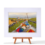 Wish Ewe Were Here Too Mounted Print