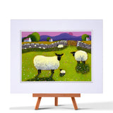 Congrat-Ewe-Lations Mounted Print