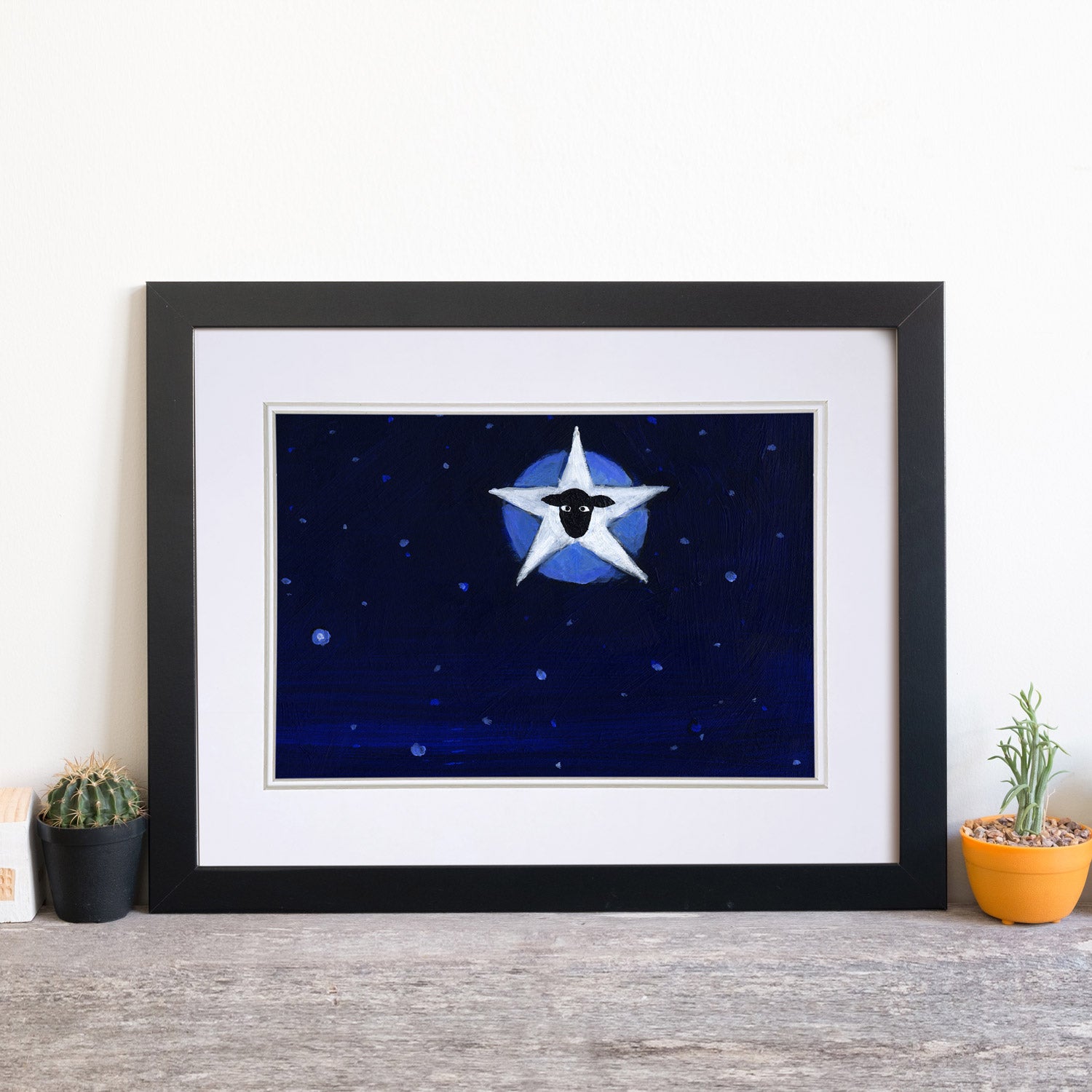 Ewe're A Star Mounted Print