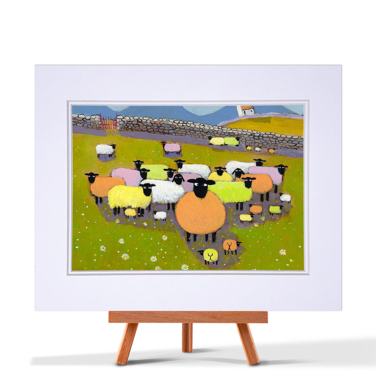 Dolly Mixtures Mounted Print