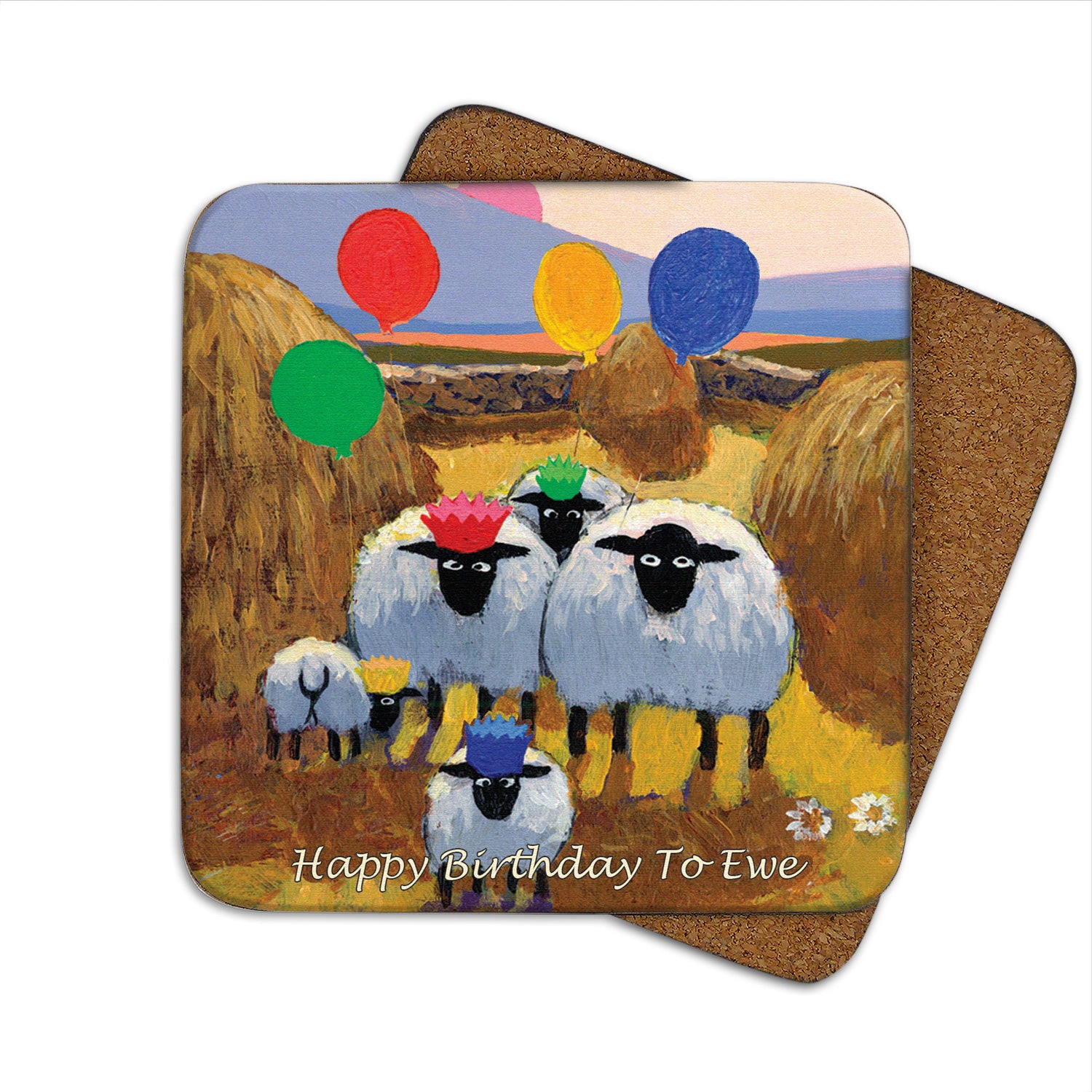 Happy Birthday Coaster