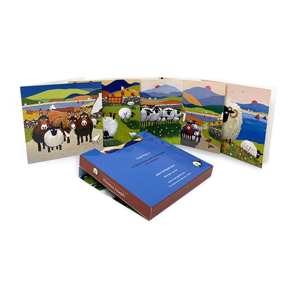 Greeting Cards Wallet 2 contains 10 cards