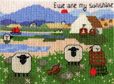 Ewe Are My Sunshine Cross Stitch Kit