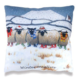 Winter Woollies Cushion Cover