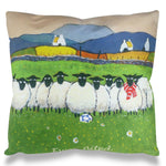 Ewe-nited Cushion Cover