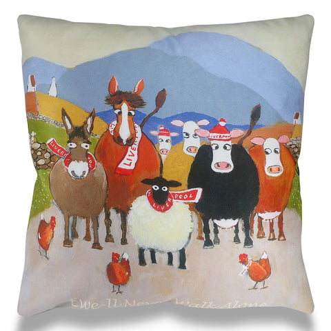 Ewe'll Never Walk Alone Cushion Cover