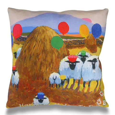 Happy Birthday Cushion Cover