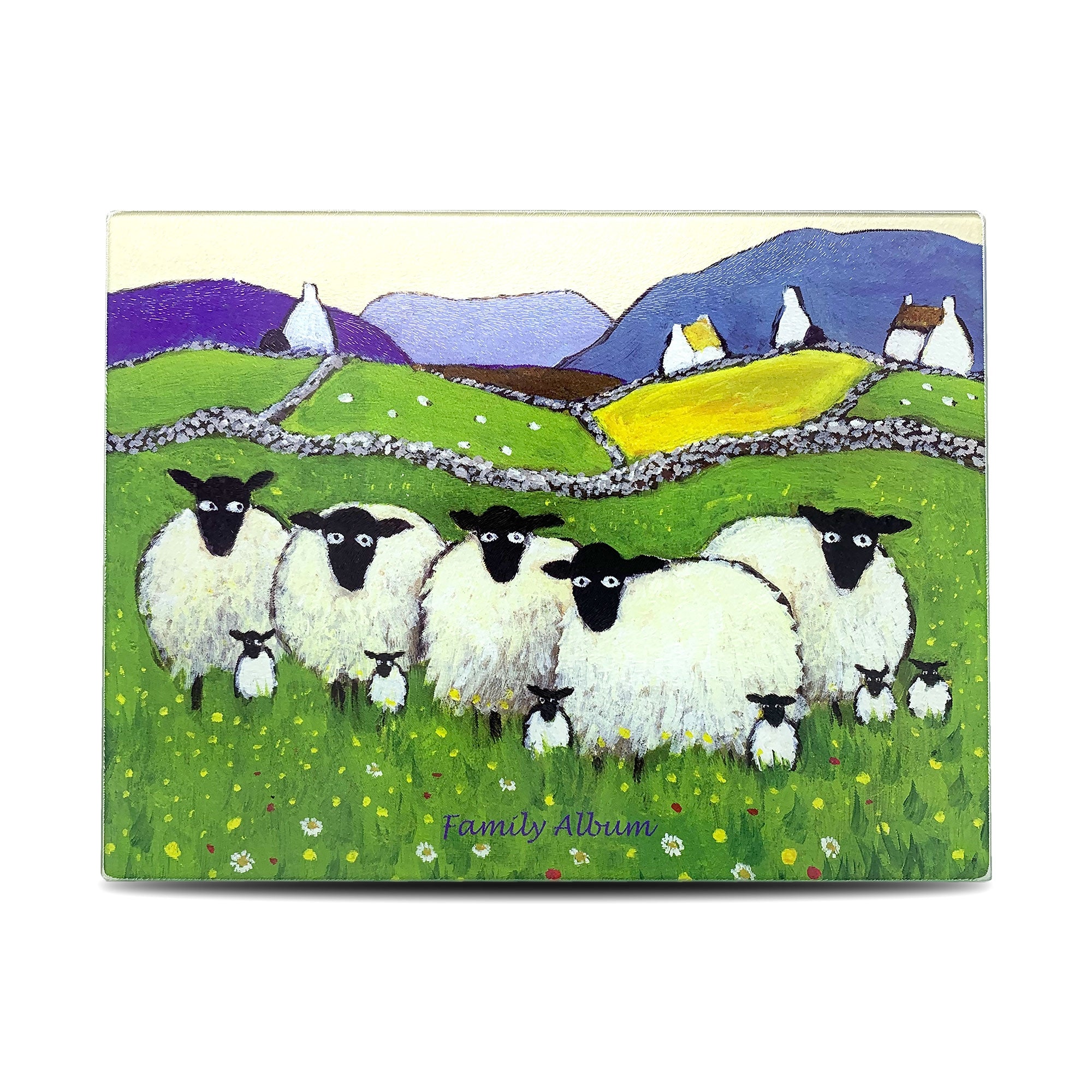 Thomas Joseph Family Album Glass Table Protector