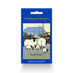 Fridge Magnet sheep standing with their little lambs