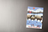 Merry Christmas Jigsaw Magnet