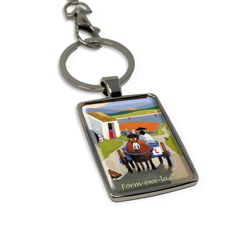 Form-ewe-la One Keyring Keychain Gift by Thomas Joseph