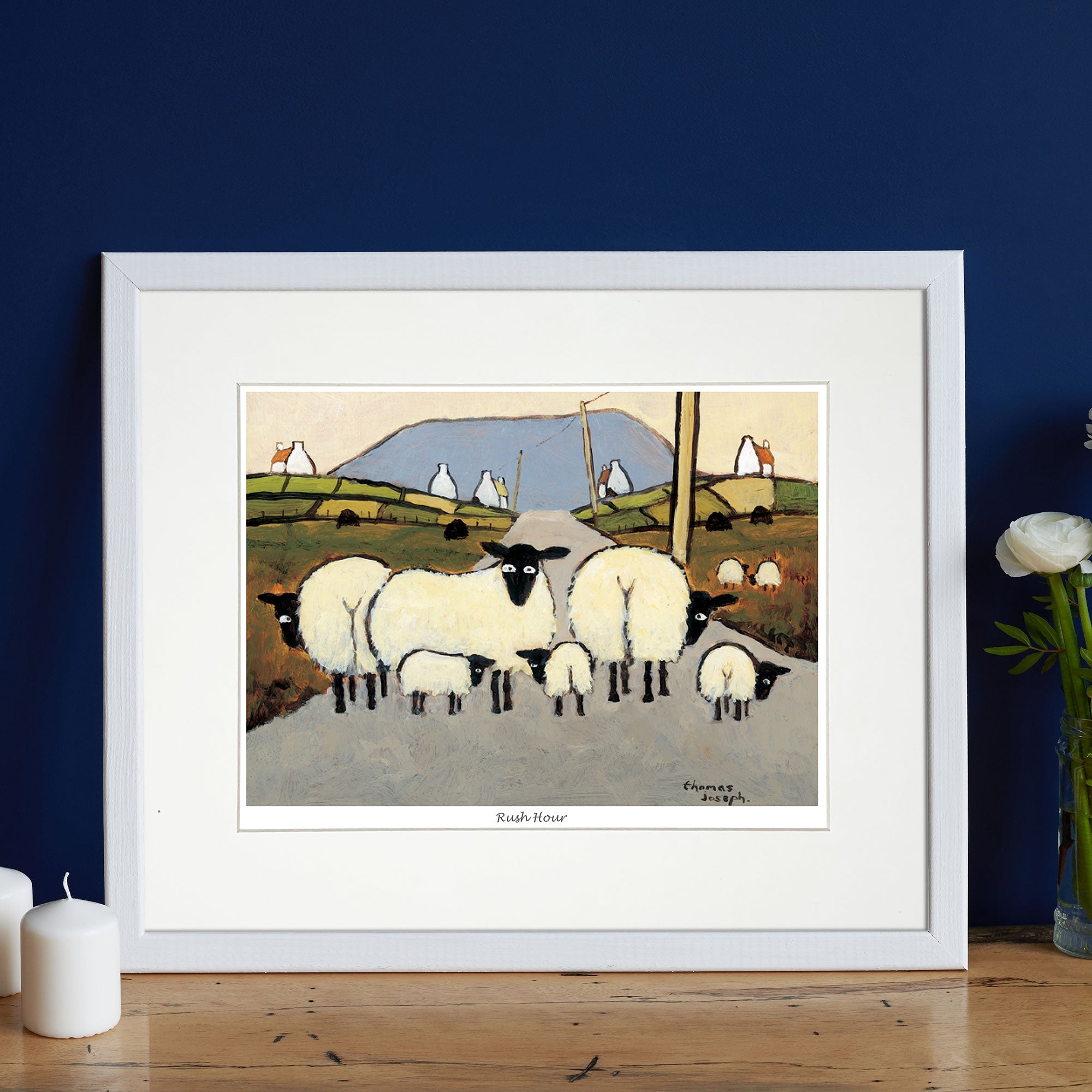 Rush Hour Mounted Print
