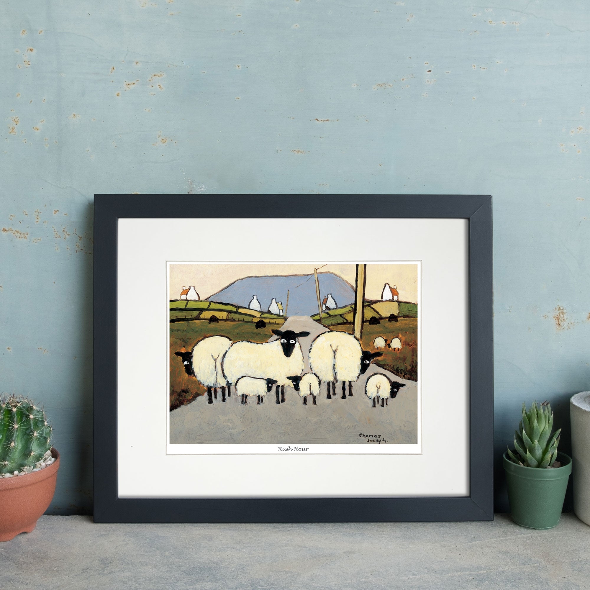 Rush Hour Mounted Print