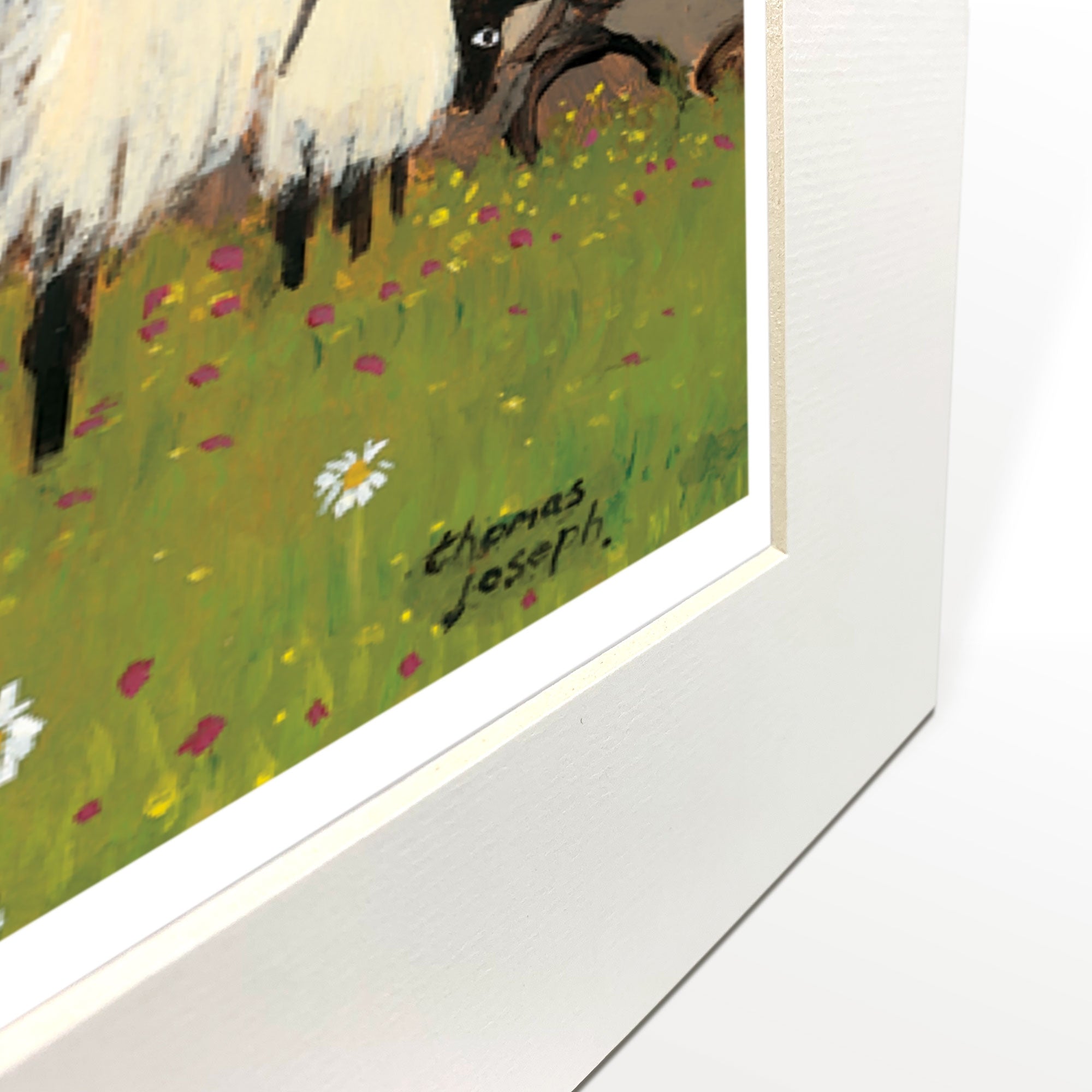 I Only Have Eyes For Ewe Mounted Print