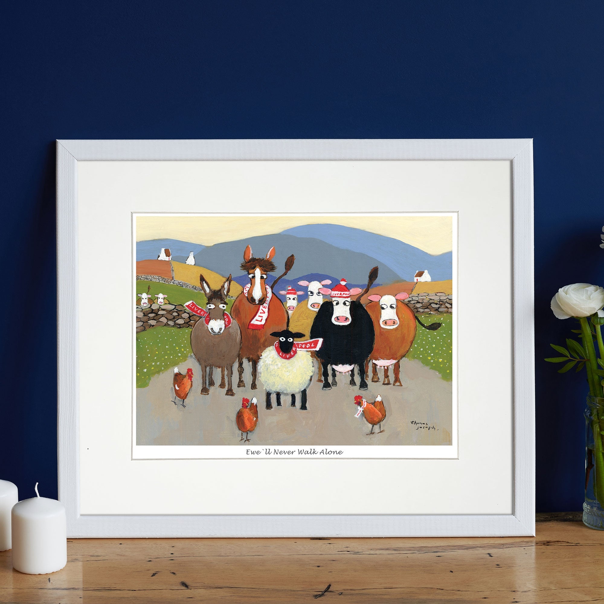 Ewe'll Never Walk Alone Mounted Print