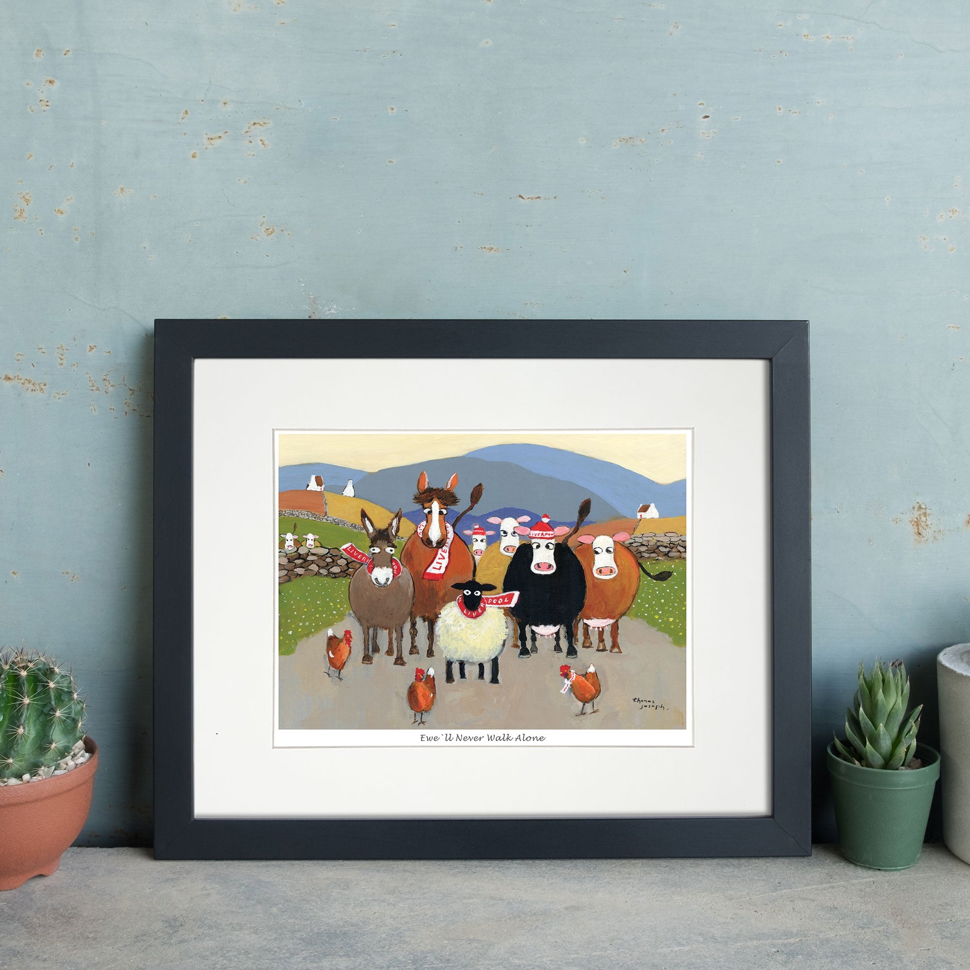 Ewe'll Never Walk Alone Mounted Print