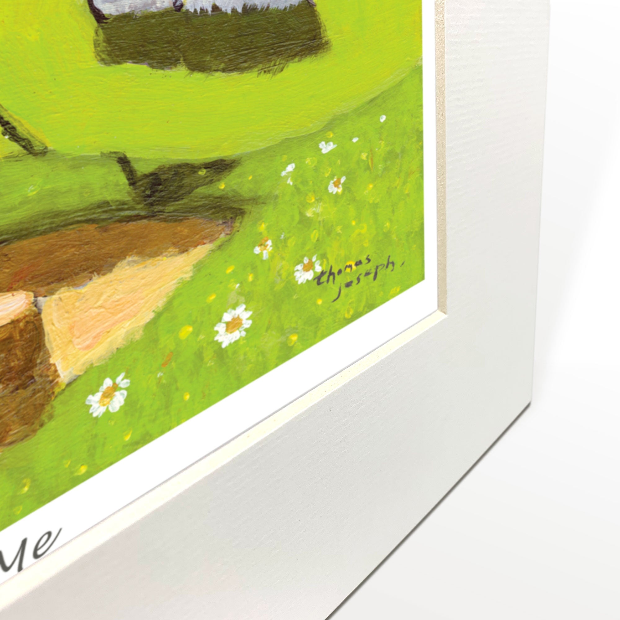 Would Ewe Play Around Mounted Print