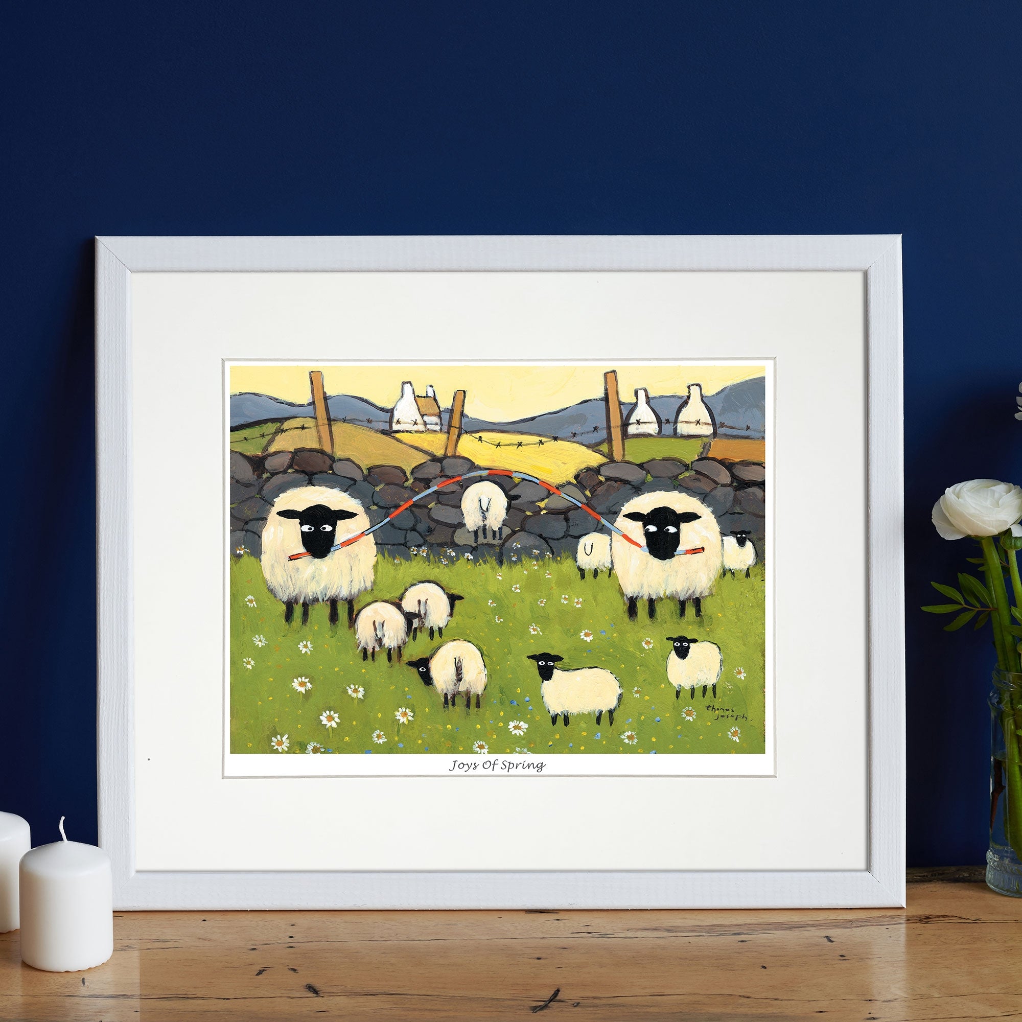 Joys Of Spring Mounted Print